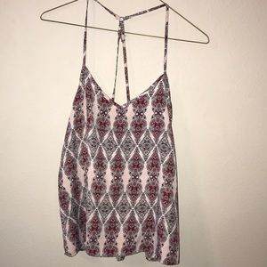 Pattern tank top